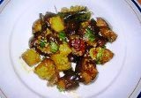 Aubergine Sautee