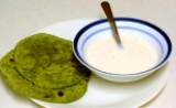 Spinach-stuffed Rotis (Palak Paratha)