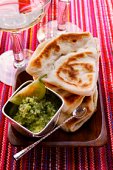 Tofu-Stuffed Parathas
