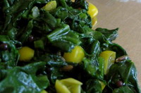 Light Spinach-Corn Medley -